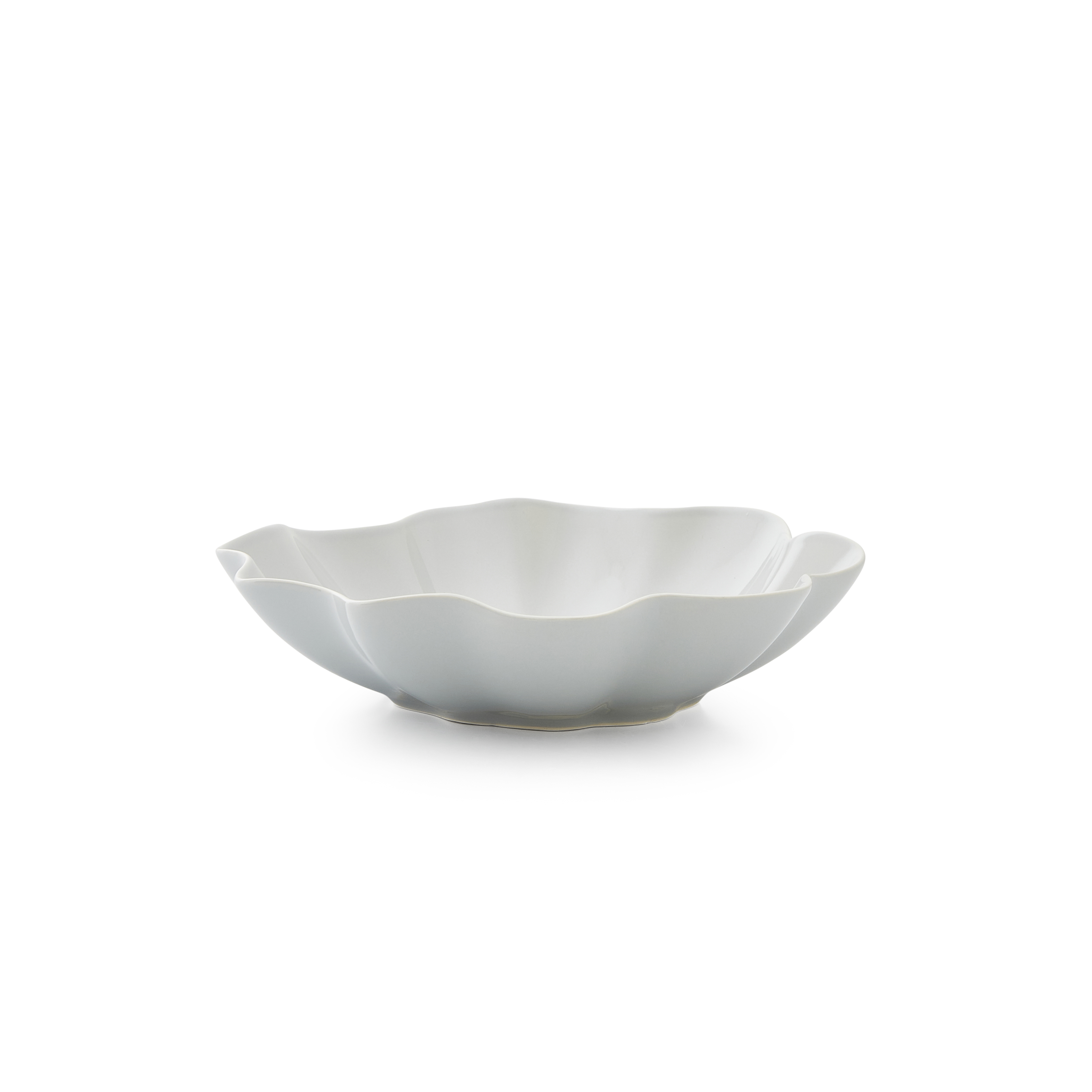 Sophie Conran Floret 9" Pasta Bowl-Dove Grey image number null